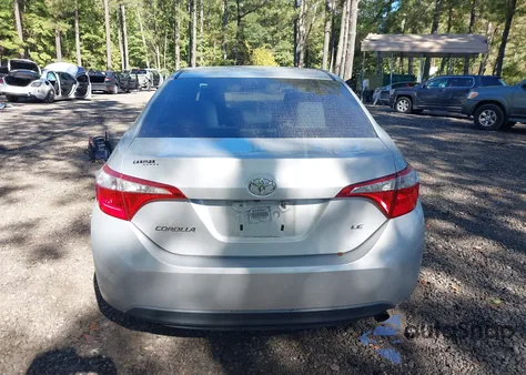 2016 Toyota Corolla Le из США, поврежденный, VIN 2T1BURHE8GC676438